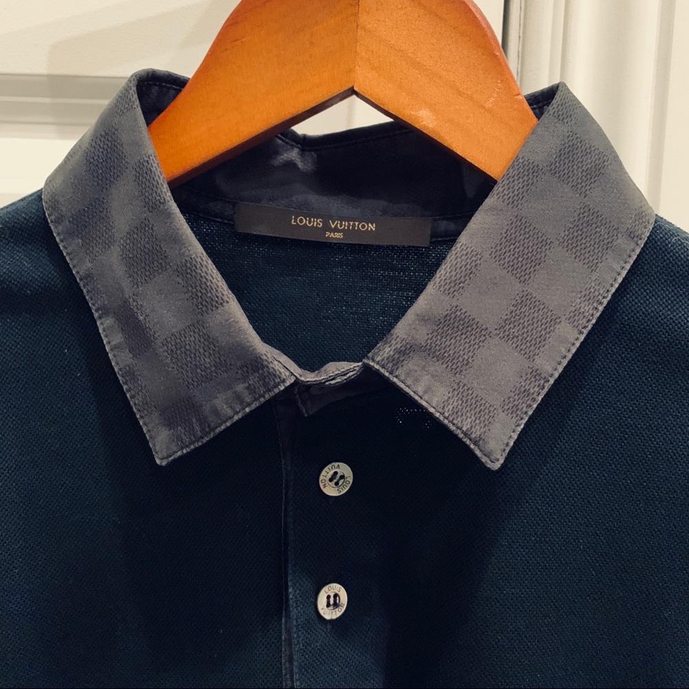 Men’s Louis Vuitton Button Polo